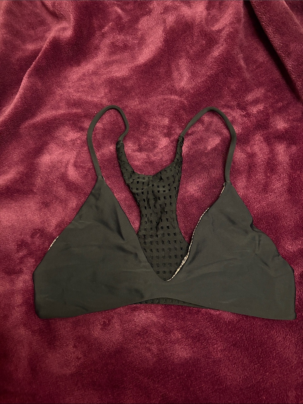 Acacia Swimwear Jaws Top in black